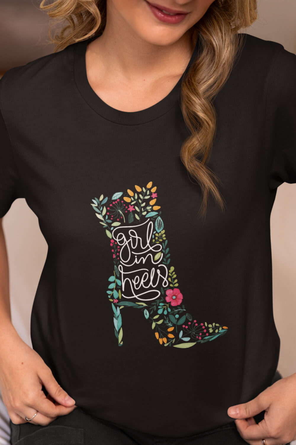 Girl in Heels | Women's T-shirt