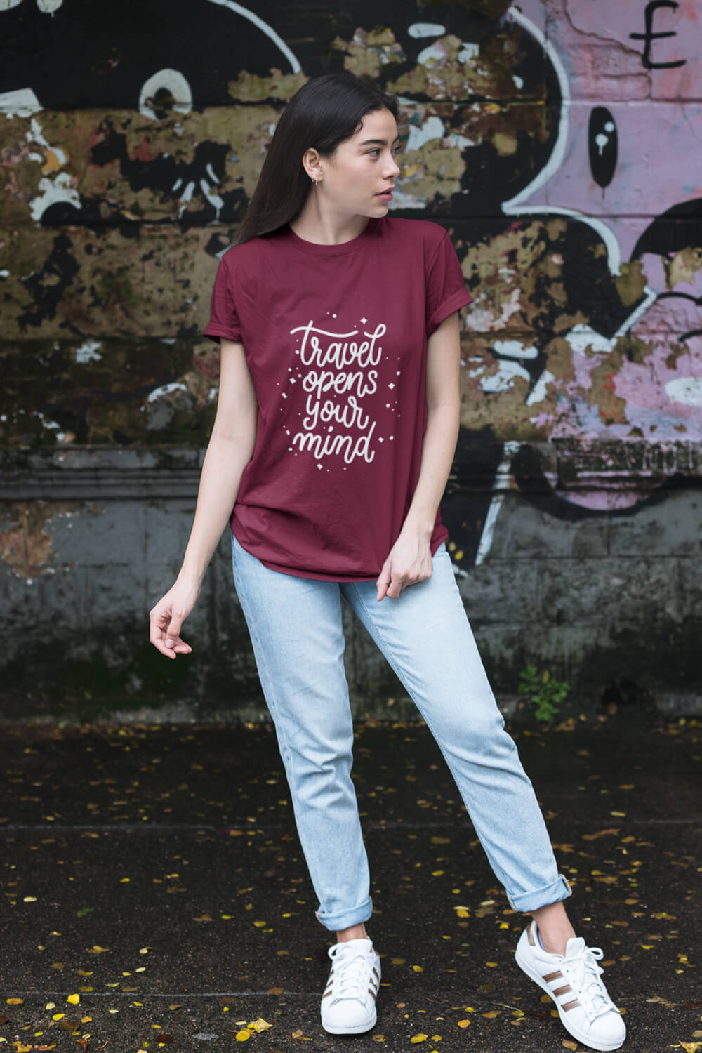 Travel Opens Your Mind | Premium Women's T-Shirt