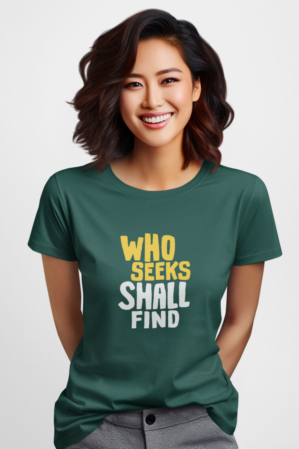 Who Seeks Shall Find | Womens T-Shirt