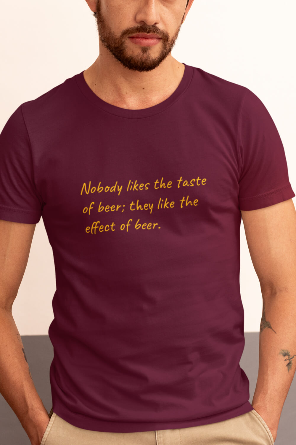 Effect of beer | Premium Men's T-Shirt