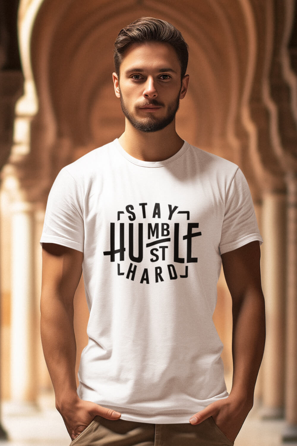 Stay Humble Hustle Hard | Men's T-Shirt