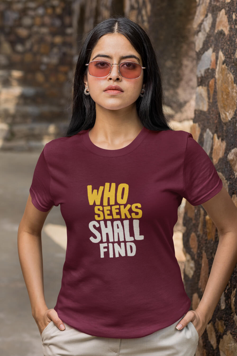 Who Seeks Shall Find | Womens T-Shirt