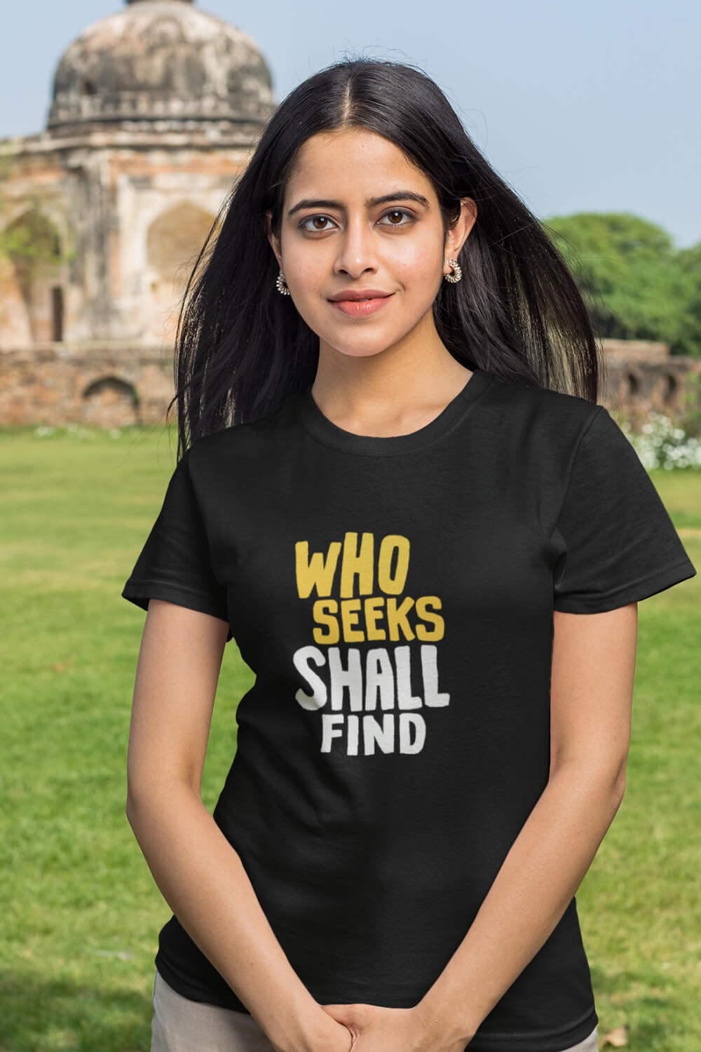 Who Seeks Shall Find | Womens T-Shirt