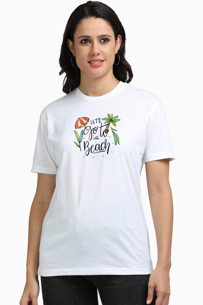 Let's Go to the Beach | Premium Women's T-Shirt