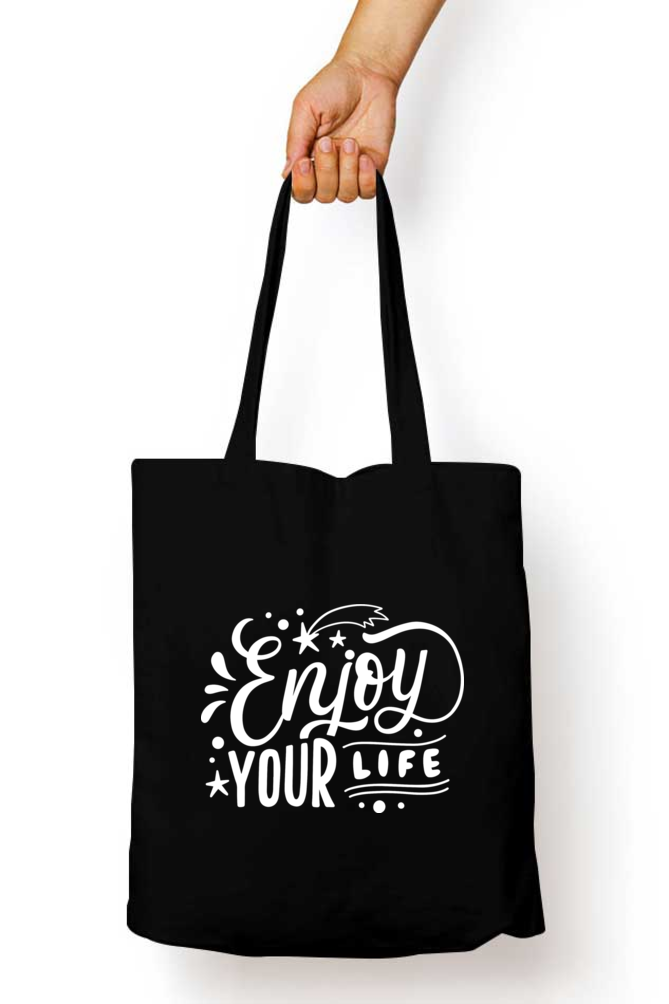 Enjoy Your Life | Zipper Tote Bag