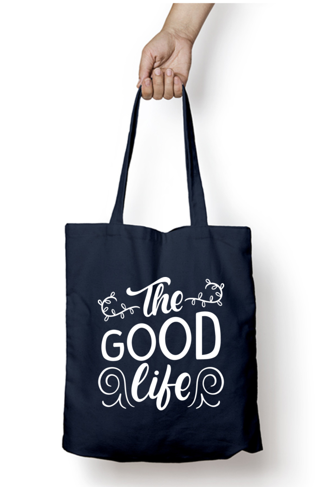 The Good Life | Zipper Tote Bag