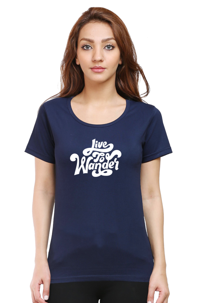 Live to Wander | Women's T-Shirt | Puff Design