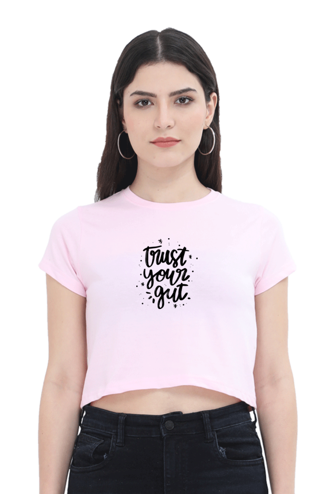 Trust Your Gut | Crop Top | Relaxed Fit