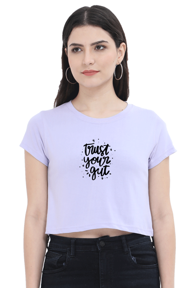 Trust Your Gut | Crop Top | Relaxed Fit