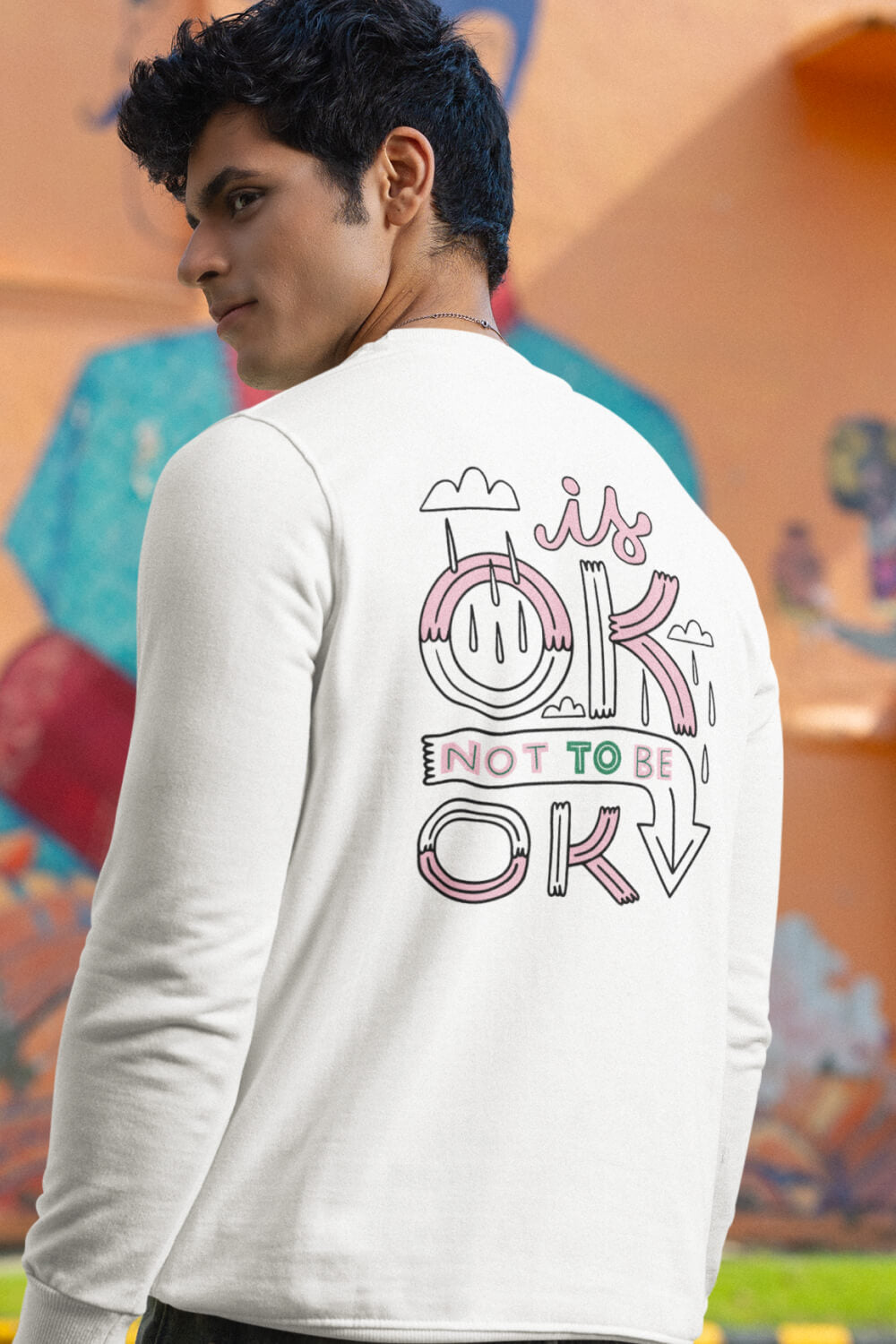 It's Okay Not to Be Okay | Unisex Oversized Sweatshirt