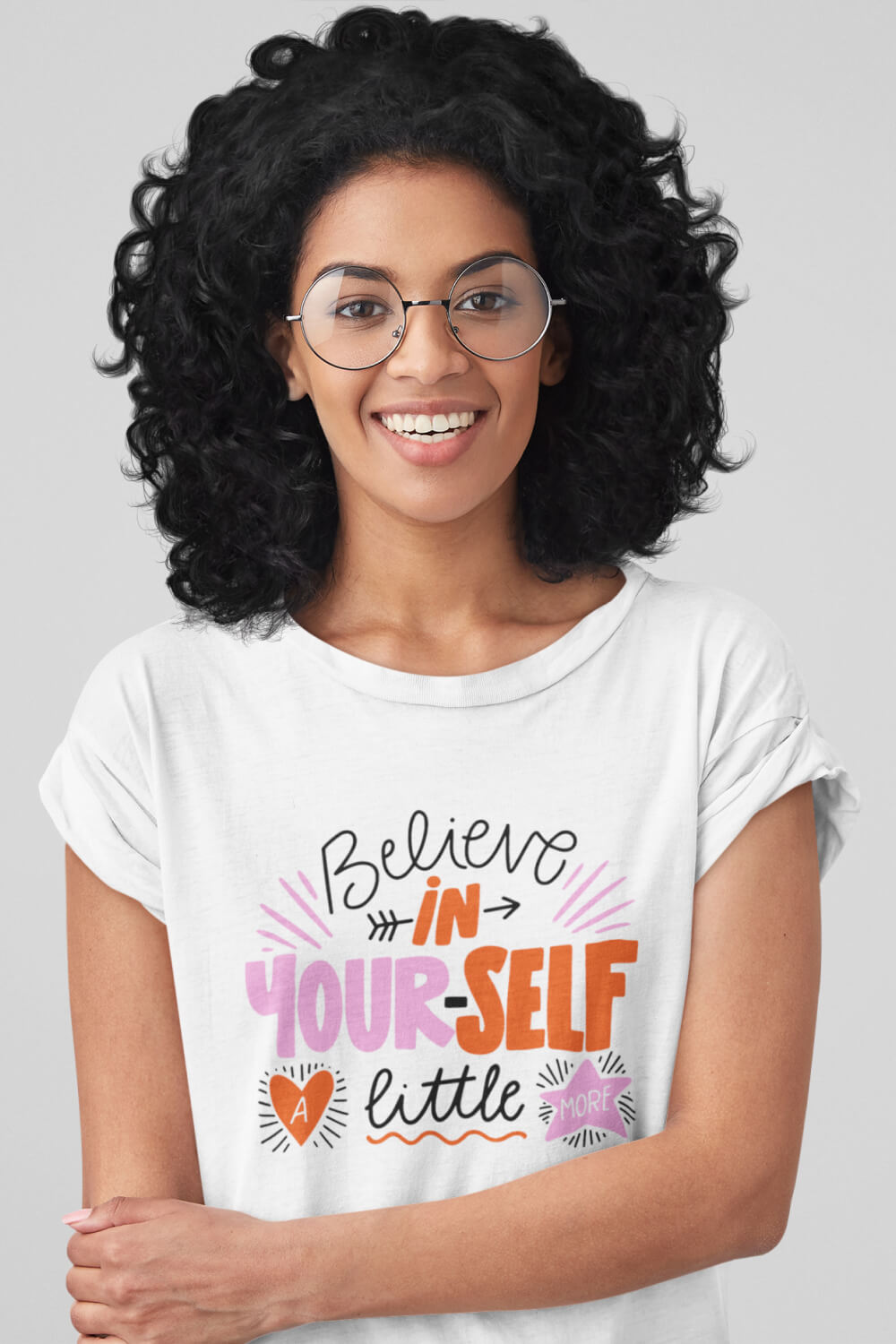 Believe in Yourself a lil more | Women's T-Shirt