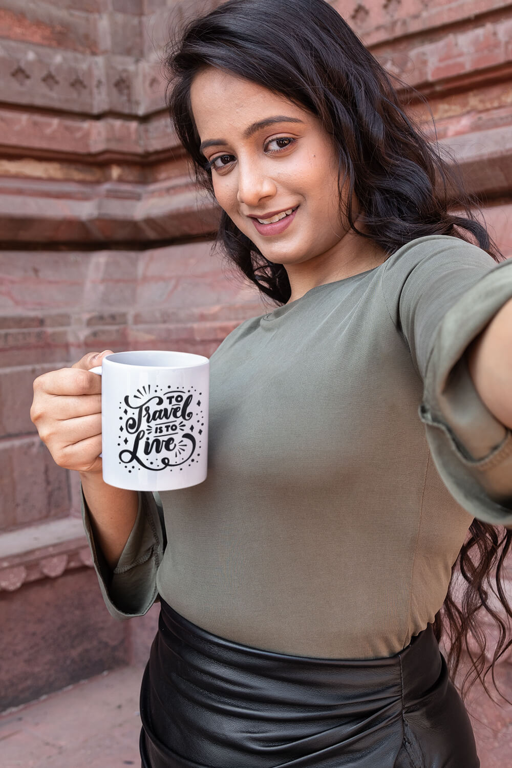 To Travel Is to Live | Coffee Mug